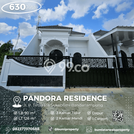 Dijual Cepat Rumah Favorit Siap Huni LB 90m2 di Sukabumi, Bandar Lampung Dijual Cepat Rumah Favorit Siap Huni LB 90m2 di Sukabumi, Bandar Lampung