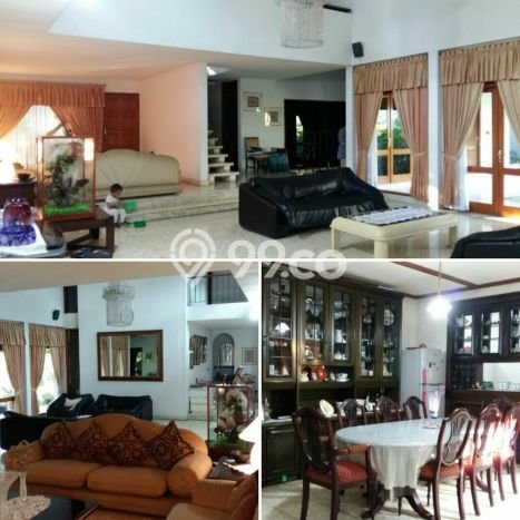 Rumah Mewah LB 456m2 Siap Huni Desain Elegan di Kelapa Dua, Jakarta Barat Rumah Mewah LB 456m2 Siap Huni Desain Elegan di Kelapa Dua, Jakarta Barat