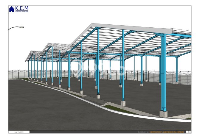 Unit Gudang disewakan di Pakuhaji Tangerang dengan LT 2000m2 / LB 1440m2 Unit Gudang disewakan di Pakuhaji Tangerang dengan LT 2000m2 / LB 1440m2