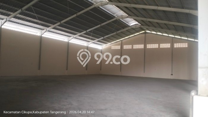 Gudang bagus disewakan di Cikupa Tangerang dengan LB 6204m2 harga sewa terbaik Gudang bagus disewakan di Cikupa Tangerang dengan LB 6204m2 harga sewa terbaik