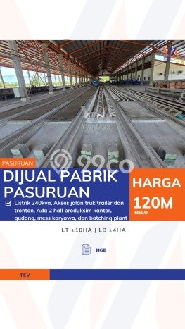 AREA BISNIS! Gudang Kawasan Rembang, Luas 40000m2m², Jalan Utama, Strategis AREA BISNIS! Gudang Kawasan Rembang, Luas 40000m2m², Jalan Utama, Strategis