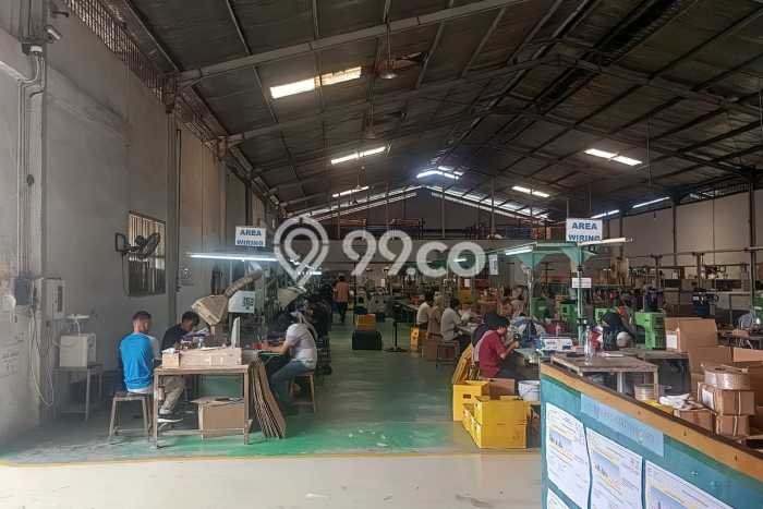 Pabrik bagus disewakan di Cikupa Tangerang dengan LB 7832m2 harga sewa terbaik Pabrik bagus disewakan di Cikupa Tangerang dengan LB 7832m2 harga sewa terbaik