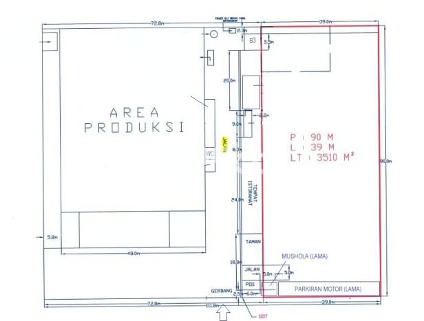 Pabrik Premium di Cikupa, Luas 4000m2m², Akses Mainroad, Ramai Pabrik Premium di Cikupa, Luas 4000m2m², Akses Mainroad, Ramai