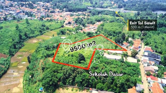 Lahan Strategis di Darangdan Dijual dengan Luas 9500m2 Lahan Strategis di Darangdan Dijual dengan Luas 9500m2