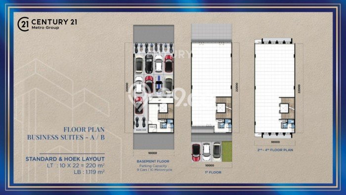 Dijual Komersial di Kelapa Gading Jakarta Utara LT 220m2 / LB 1119m2 Dijual Komersial di Kelapa Gading Jakarta Utara LT 220m2 / LB 1119m2