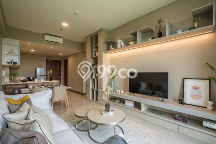 Siap Huni Apartemen Luxury di BSD 2 Kamar & 2 Kamar Mandi Siap Huni Apartemen Luxury di BSD 2 Kamar & 2 Kamar Mandi