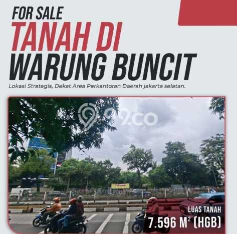Untuk Dijual Tanah 7596m2 di Warung Buncit, Jakarta Selatan Untuk Dijual Tanah 7596m2 di Warung Buncit, Jakarta Selatan