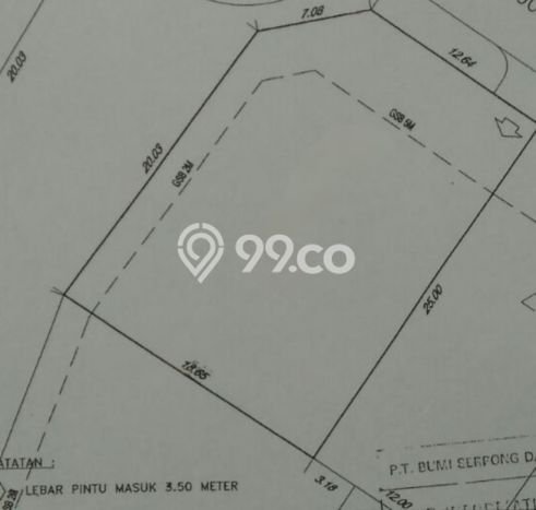 Tanah Komersial Dijual di Serpong Tangerang Selatan 439m2 Tanah Komersial Dijual di Serpong Tangerang Selatan 439m2