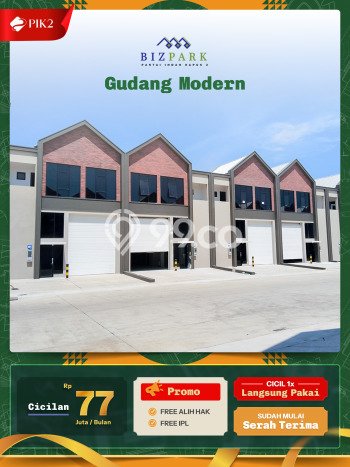 Unit Gudang Disewakan di Teluk Naga di Area Ramai & Strategis Unit Gudang Disewakan di Teluk Naga di Area Ramai & Strategis