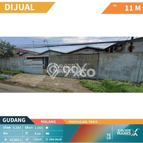 Gudang Bagus LT 4300m2 LB 1555m2 Dijual di Pakis Malang Gudang Bagus LT 4300m2 LB 1555m2 Dijual di Pakis Malang