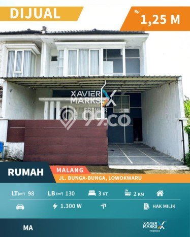 Dijual Rumah 3 Kamar Lokasi Strategis Nyaman dan Strategis di Lowokwaru Dijual Rumah 3 Kamar Lokasi Strategis Nyaman dan Strategis di Lowokwaru