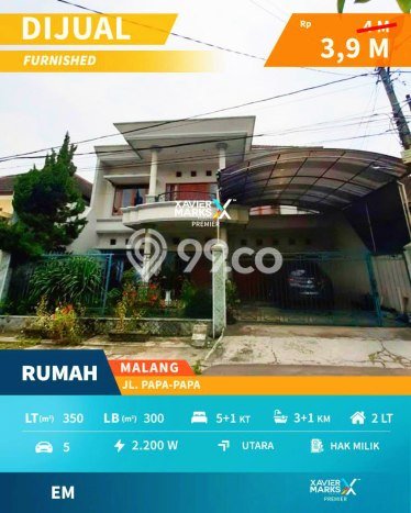 For Sale Rumah Mewah Exclusive di Lowokwaru, Malang For Sale Rumah Mewah Exclusive di Lowokwaru, Malang