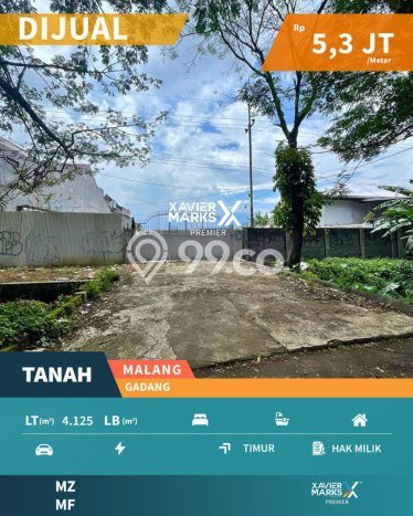 Tanah Siap Bangun Dijual di Malang Punya Luas 4125m2 Tanah Siap Bangun Dijual di Malang Punya Luas 4125m2
