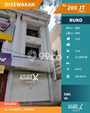 Disewakan Ruko di Pusat Kota Malang Ramai Strategis Disewakan Ruko di Pusat Kota Malang Ramai Strategis