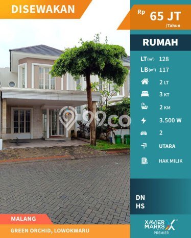 Sewa Rumah Harga Terjangkau di Soekarno Hatta Malang Punya 3 KT Sewa Rumah Harga Terjangkau di Soekarno Hatta Malang Punya 3 KT
