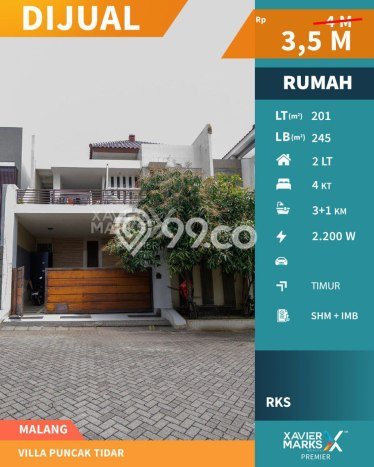 Hunian Super Mewah dengan Akses Paling Strategis di Villa Puncak Tidar, Malang Hunian Super Mewah dengan Akses Paling Strategis di Villa Puncak Tidar, Malang