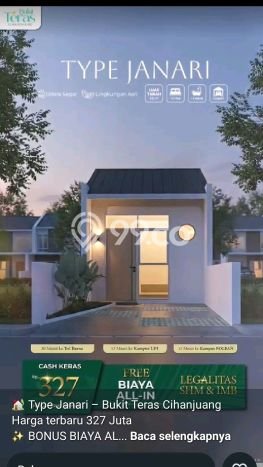 Rumah Modern LB/LT 30m2/52m2 Siap Huni Area Geger Kalong, Bandung Rumah Modern LB/LT 30m2/52m2 Siap Huni Area Geger Kalong, Bandung