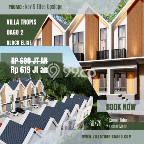 Jual Rumah Eksklusif 2 KT di Bandung Kota, Bandung Jual Rumah Eksklusif 2 KT di Bandung Kota, Bandung