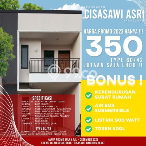 Rumah Minimalis Murah Dijual di Bandung Harga Rp 250 Juta Rumah Minimalis Murah Dijual di Bandung Harga Rp 250 Juta