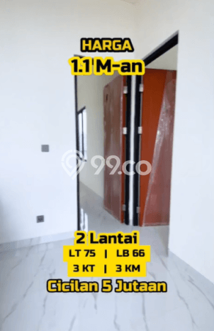 Dijual Hunian Rumah Nyaman 3 Kamar di Bekasi, Bekasi Dijual Hunian Rumah Nyaman 3 Kamar di Bekasi, Bekasi