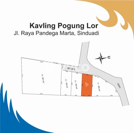 Tanah Bisnis Kawasan Condong Catur, Luas 183m2m², Lokasi Strategis Tanah Bisnis Kawasan Condong Catur, Luas 183m2m², Lokasi Strategis
