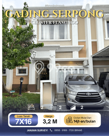 Ready to Use! Premium House LT 112m2 Desain Elegan di Gading Serpong Ready to Use! Premium House LT 112m2 Desain Elegan di Gading Serpong