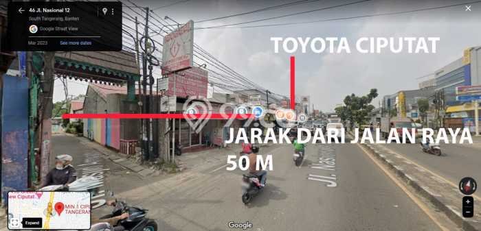 Tanah Dijual Lokasi Ciputat, Tangerang Selatan Luas 1300m2 Legalitas Aman Tanah Dijual Lokasi Ciputat, Tangerang Selatan Luas 1300m2 Legalitas Aman