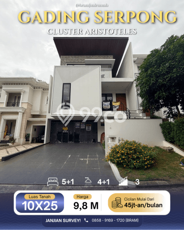 Hunian Super Elit dengan Akses Paling Strategis di Gading Serpong, Tangerang Hunian Super Elit dengan Akses Paling Strategis di Gading Serpong, Tangerang