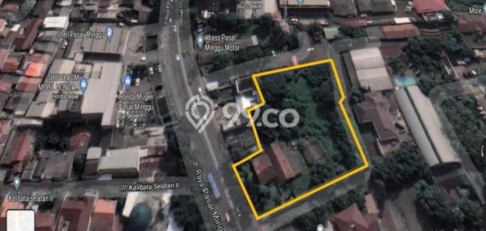 Tanah Kavling untuk Dijual di Pasar Minggu Jakarta Selatan 3110m2 Tanah Kavling untuk Dijual di Pasar Minggu Jakarta Selatan 3110m2