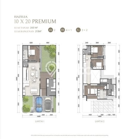 PROPERTI PILIHAN! Rumah area Summarecon Bandung, Luas 200m2m² LB 166m2m² PROPERTI PILIHAN! Rumah area Summarecon Bandung, Luas 200m2m² LB 166m2m²