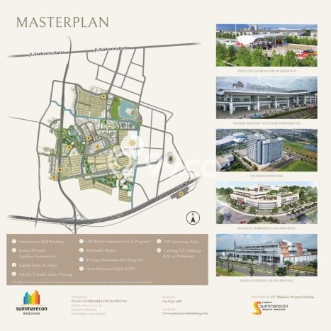 Rumah Lingkungan Asri di Summarecon Bandung, Bandung, Luas 200m2m² LB 213m2m² Rumah Lingkungan Asri di Summarecon Bandung, Bandung, Luas 200m2m² LB 213m2m²