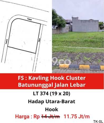 Tanah di Batununggal, Luas 374m2m², Kawasan Bisnis Tanah di Batununggal, Luas 374m2m², Kawasan Bisnis