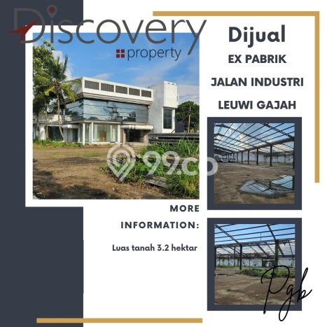 INVESTASI MENGUNTUNGKAN! Gudang Kawasan Leuwi Gajah, Luas 15000m², Kawasan Bisnis INVESTASI MENGUNTUNGKAN! Gudang Kawasan Leuwi Gajah, Luas 15000m², Kawasan Bisnis
