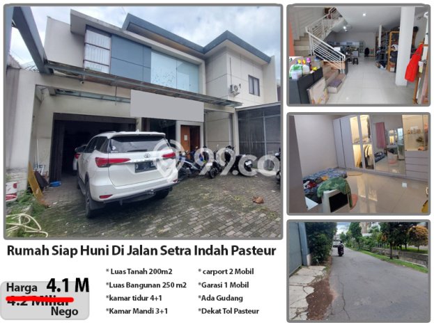 Jual Rumah Luas Elegan Dengan View Cantik di Pasteur, Bandung Jual Rumah Luas Elegan Dengan View Cantik di Pasteur, Bandung