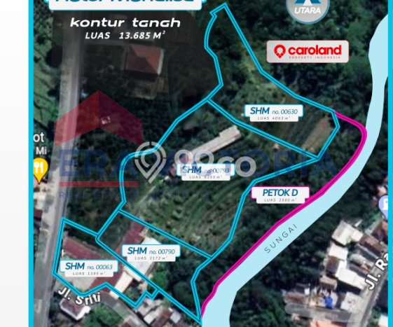 Hotel di Batu, Luas 3000m2m², Kawasan Bisnis, Ramai Hotel di Batu, Luas 3000m2m², Kawasan Bisnis, Ramai