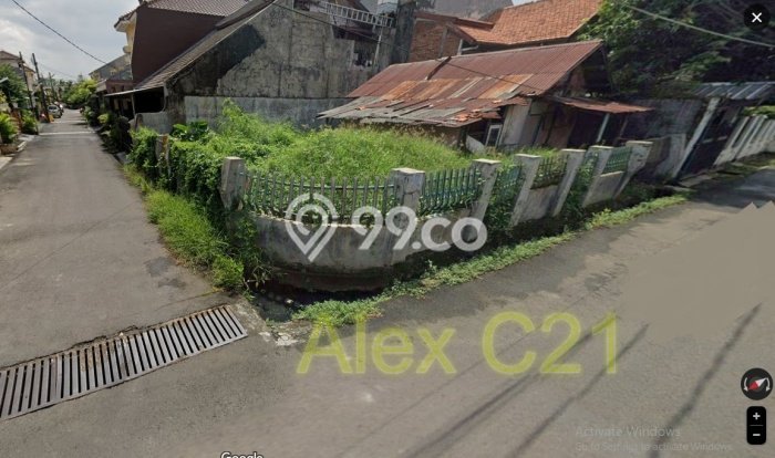 Tanah Komersial Dijual di Duren Sawit Jakarta Timur 180m2 Tanah Komersial Dijual di Duren Sawit Jakarta Timur 180m2