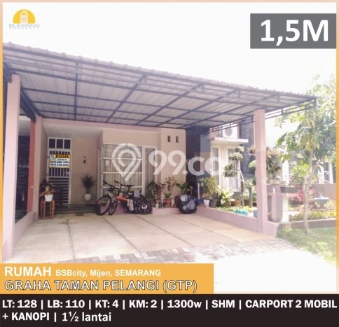 Rumah Modern Minimalis 4 KT Siap Huni di Mijen Rumah Modern Minimalis 4 KT Siap Huni di Mijen