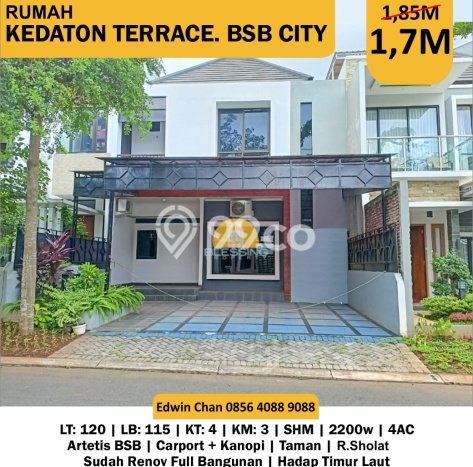Jual Cepat Rumah Terawat di Kawasan BSB City, Semarang Jual Cepat Rumah Terawat di Kawasan BSB City, Semarang