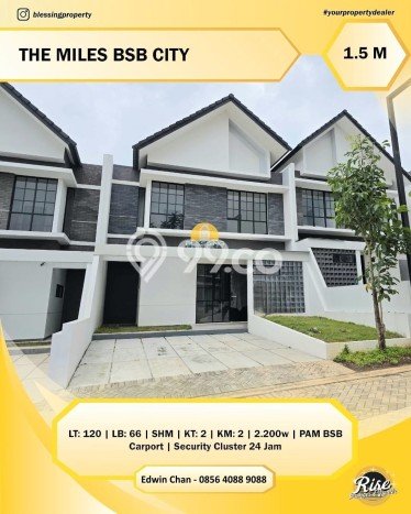Hunian Nyaman Asri 2 KT Siap Pakai di BSB City Semarang Hunian Nyaman Asri 2 KT Siap Pakai di BSB City Semarang