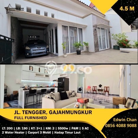 Siap Huni Rumah Mewah 4 Kamar di Gajah Mungkur Dekat ke Mana Saja Siap Huni Rumah Mewah 4 Kamar di Gajah Mungkur Dekat ke Mana Saja