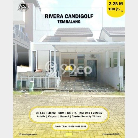 Rumah Modern 4 KT di Candi Golf Semarang Unfurnished Rumah Modern 4 KT di Candi Golf Semarang Unfurnished
