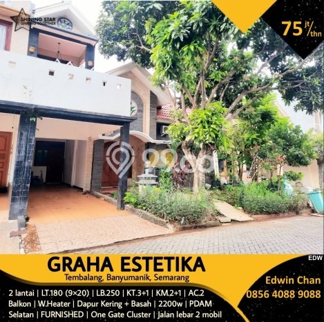 Rumah Asri di Banyumanik, 4 KT, Lokasi Strategis Rumah Asri di Banyumanik, 4 KT, Lokasi Strategis