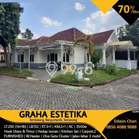 Rumah di Banyumanik, 3 KM, Dekat Fasilitas Umum, Luas 250m² LB 152m² Rumah di Banyumanik, 3 KM, Dekat Fasilitas Umum, Luas 250m² LB 152m²