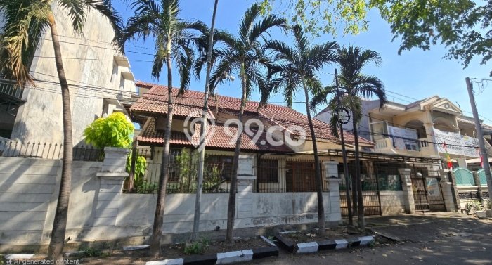 For Sale! Luxury House LT 400m2 Desain Elegan di Jemursari For Sale! Luxury House LT 400m2 Desain Elegan di Jemursari