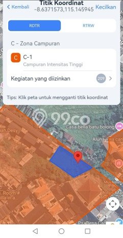 Tanah Disewakan Lokasi Badung Seluas 445m2 Strategis dan Aman Tanah Disewakan Lokasi Badung Seluas 445m2 Strategis dan Aman