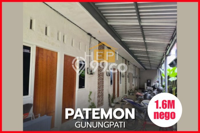 Unit Kost Dijual di Kawasan Gunung Pati Semarang dengan 16 KT Unit Kost Dijual di Kawasan Gunung Pati Semarang dengan 16 KT