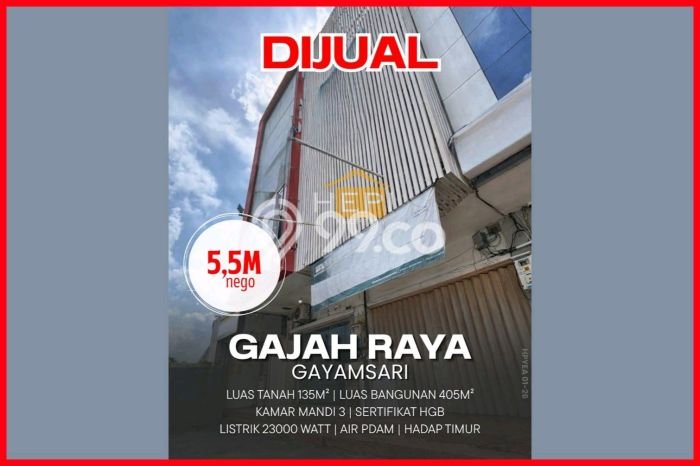 Ruko Dijual di Kawasan Semarang Timur, Semarang Harga Kompetitif Ruko Dijual di Kawasan Semarang Timur, Semarang Harga Kompetitif