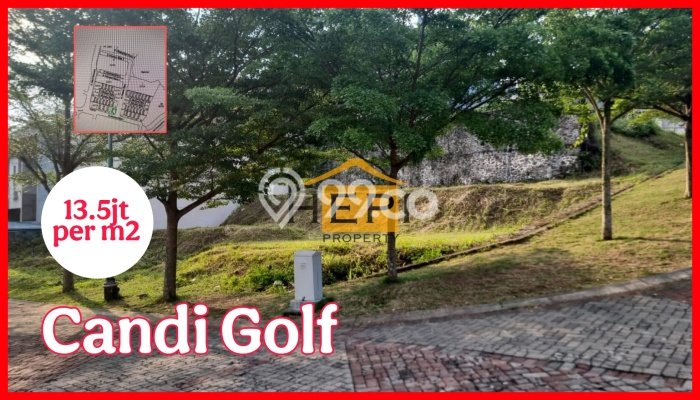 Dijual Tanah Lokasi Candi Golf, Semarang Seluas 458m2 Dijual Tanah Lokasi Candi Golf, Semarang Seluas 458m2