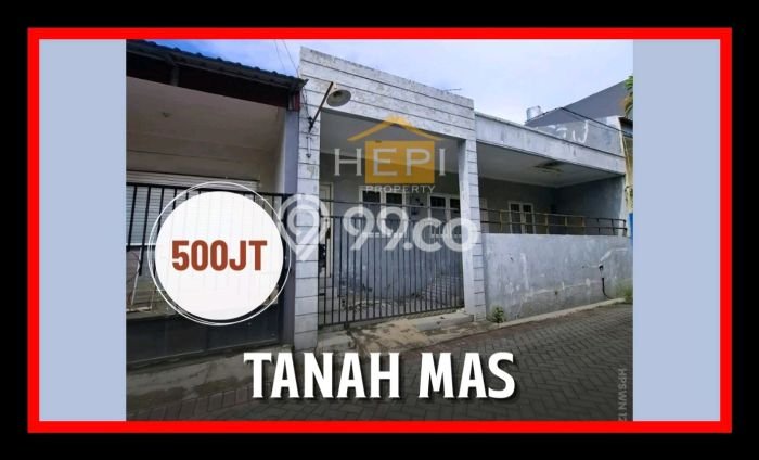 Rumah Luas Asri 2 KT Siap Pakai di Tanah Mas Semarang Rumah Luas Asri 2 KT Siap Pakai di Tanah Mas Semarang