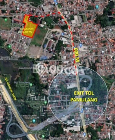 Kavling Tanah di Ciputat Dijual Luas 10850m2 Legalitas SHM Kavling Tanah di Ciputat Dijual Luas 10850m2 Legalitas SHM